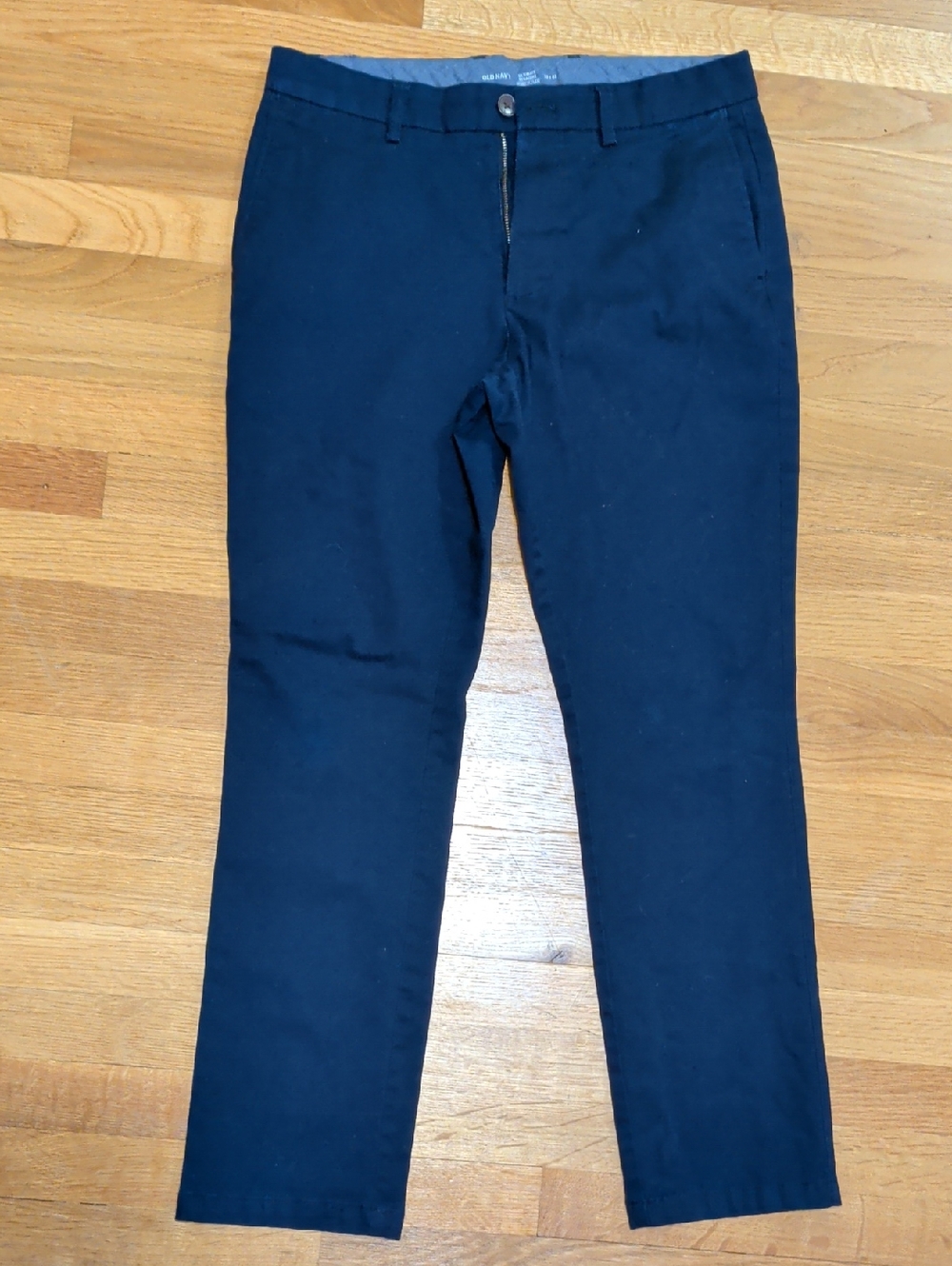 Old Navy Navy Ultimate Straight Chino Pants